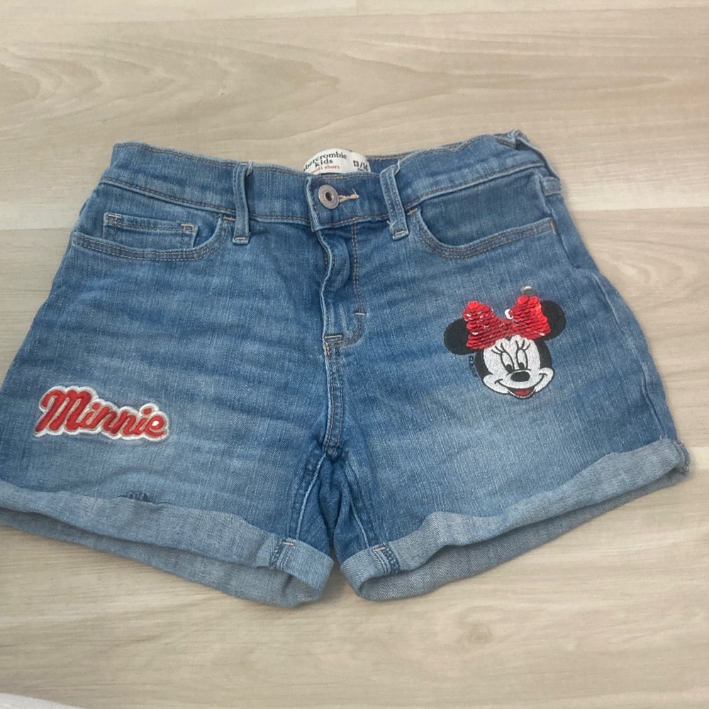 Abercrombie Kids Blue Midi Shorts